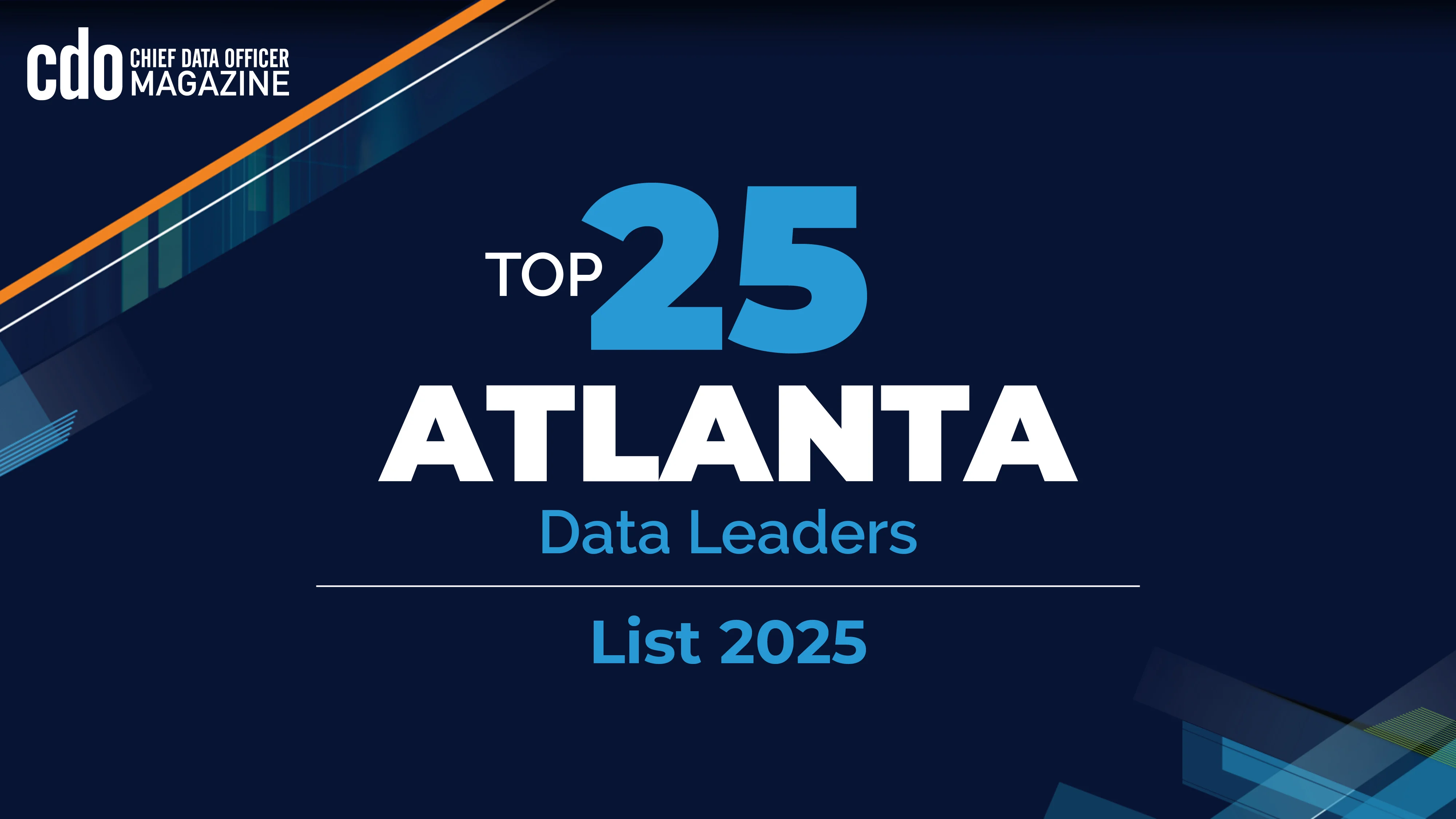 CDO Magazine Top 25 Atlanta Data Leaders 2025 badge
